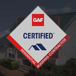 GAF Certified Residential Roofing Contractor logo